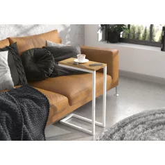 SPARK segédasztal, Fehér, Artisan