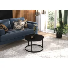 RINEN kávéasztal, Fekete, Fekete