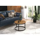 RINEN kávéasztal, Fekete, Artisan