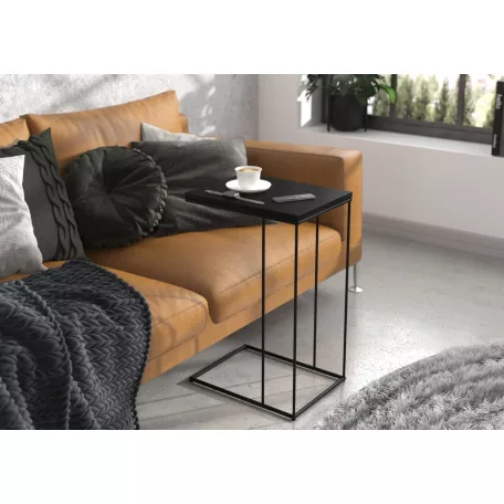 DRU segédasztal, Fekete, Fekete