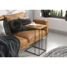 DRU segédasztal, Fekete, Artisan