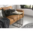 DRU segédasztal, Fekete, Sonoma