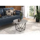 LIAM kávéasztal, Fekete, Beton