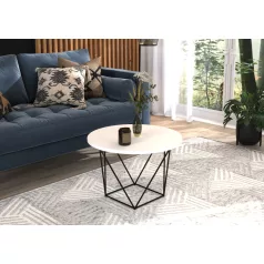 LIAM kávéasztal, Fekete, Fehér