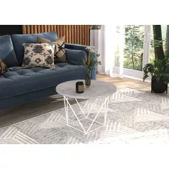 LIAM kávéasztal, Fehér, Beton