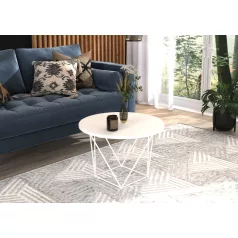 LIAM kávéasztal, Fehér, Fehér