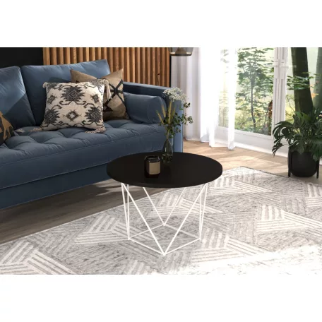 LIAM kávéasztal, Fehér, Fekete