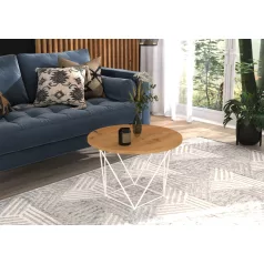 LIAM kávéasztal, Fehér, Artisan