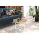 LIAM kávéasztal, Fehér, Sonoma