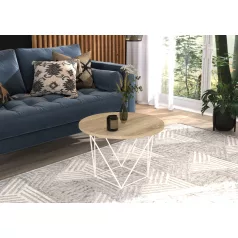 LIAM kávéasztal, Fehér, Sonoma