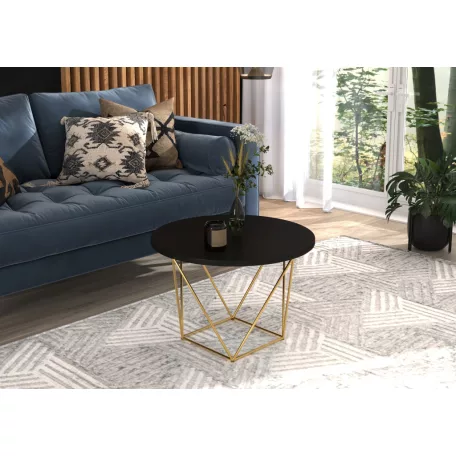 LIAM kávéasztal, Arany, Fekete