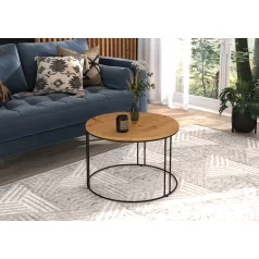 NOEL kávéasztal, Fekete, Artisan