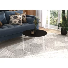 NOEL kávéasztal, Fehér, Fekete