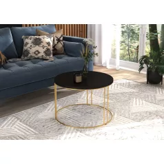 NOEL kávéasztal, Arany, Fekete