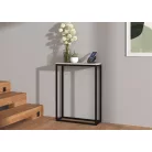 LUCAS konzol, Fekete, Beton