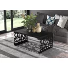 Kávézóasztal SEMARA 100x60, Fekete, Fekete