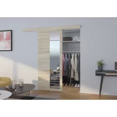 Falra szerelhető tolóajtó MALTA 76, Sonoma