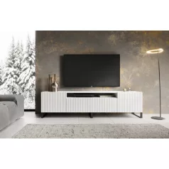 ÁLLÓ NOEMI TV szekrény, Fehér, Fehér