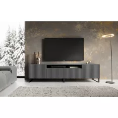 ÁLLÓ NOEMI TV szekrény, Grafitszürke, Grafitszürke