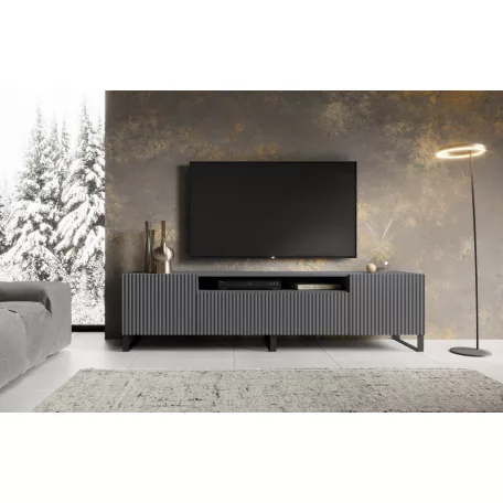 ÁLLÓ NOEMI TV szekrény, Grafitszürke, Grafitszürke