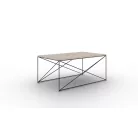 Dante dohányzóasztal, Fehér, Sonoma