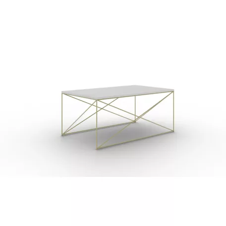 Dante dohányzóasztal, Arany, Beton