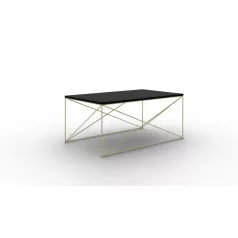 Dante dohányzóasztal, Arany, Fekete