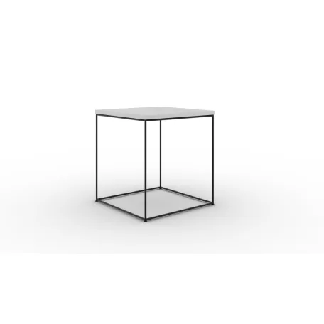 Adina dohányzóasztal, Fekete, Beton