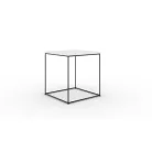 Adina dohányzóasztal, Fekete, Fehér