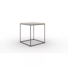 Adina dohányzóasztal, Fekete, Sonoma