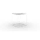 Adina dohányzóasztal, Fehér, Beton