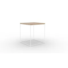 Adina dohányzóasztal, Fehér, Artisan