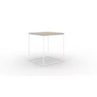 Adina dohányzóasztal, Fehér, Sonoma