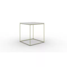 Adina dohányzóasztal, Arany, Beton