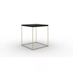 Adina dohányzóasztal, Arany, Fekete