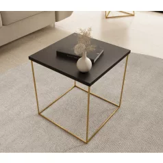 Adina dohányzóasztal, Arany, Fekete