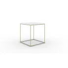 Adina dohányzóasztal, Arany, Fehér fényes