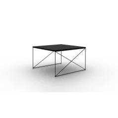 Nelia dohányzóasztal, Fekete, Fekete