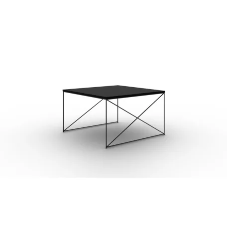 Nelia dohányzóasztal, Fekete, Fekete