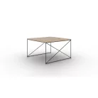 Nelia dohányzóasztal, Fekete, Artisan