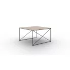 Nelia dohányzóasztal, Fekete, Sonoma