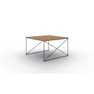 Nelia dohányzóasztal, Fekete, Lancelot tölgy