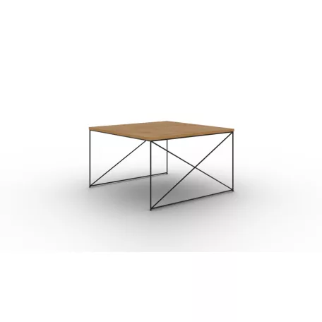 Nelia dohányzóasztal, Fekete, Lancelot tölgy