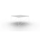 Nelia dohányzóasztal, Fehér, Beton