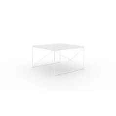 Nelia dohányzóasztal, Fehér, Fehér