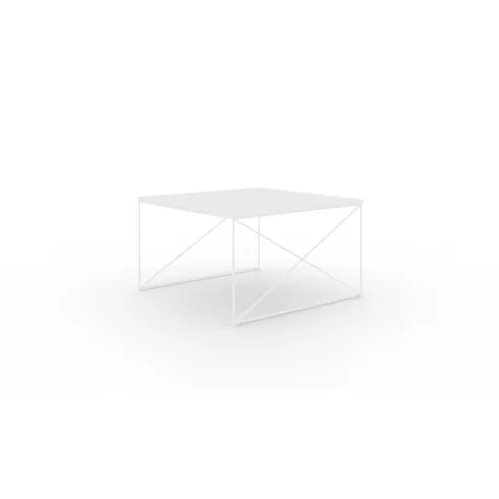 Nelia dohányzóasztal, Fehér, Fehér