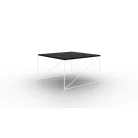 Nelia dohányzóasztal, Fehér, Fekete