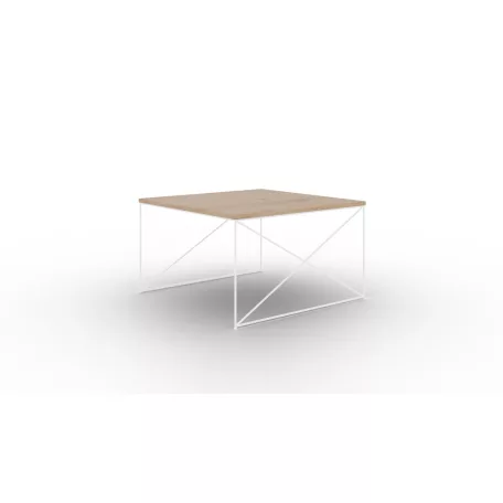 Nelia dohányzóasztal, Fehér, Artisan