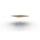 Nelia dohányzóasztal, Fehér, Lancelot tölgy