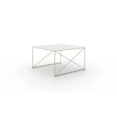 Nelia dohányzóasztal, Arany, Fehér